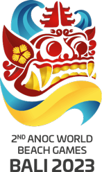 Logo ANOC World Beach Games Bali 2023